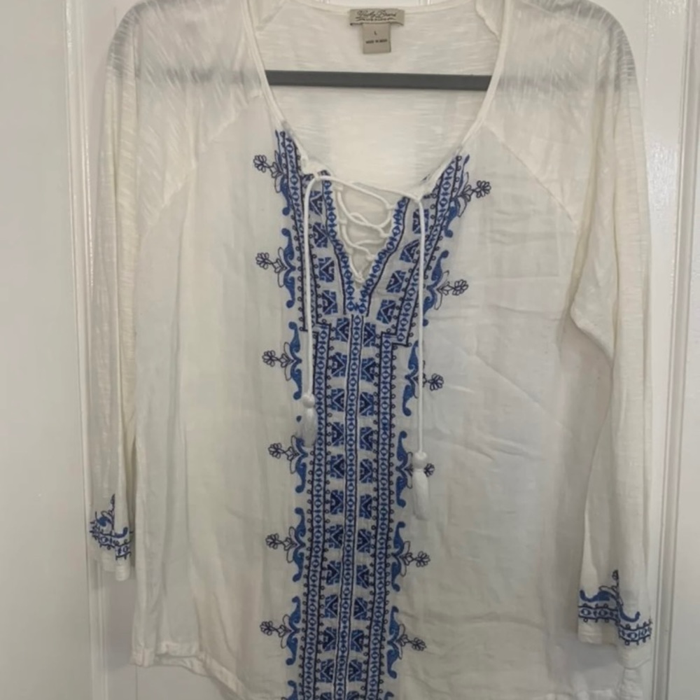Women’s Lucky Brand long sleeve top size large